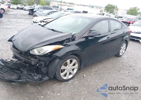 2013 Hyundai Elantra Limited из США, поврежденный, VIN 5NPDH4AE9DH403284